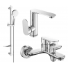 Mexen Milo DF05 vana set, chrom - 713053DF05-00