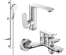 Mexen Milo DF05 vana set, chrom - 713053DF05-00