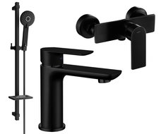 Mexen Alfa DQ40 sprchová sada, černá - 745704DQ40-70