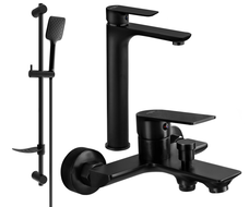 Mexen Alfa DF62 vanová sada, černá - 745713DF62-70