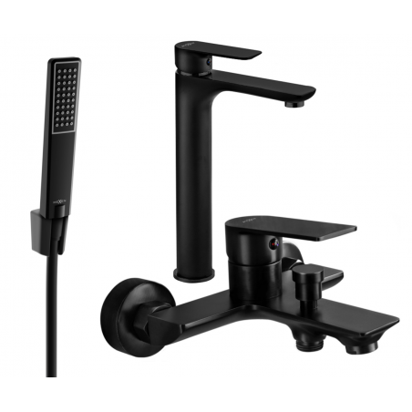 Mexen Alfa R72 vana set, černý - 745713R72-70