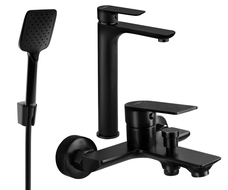 Mexen Alfa R62 sada vanového nábytku, černá - 745713R62-70