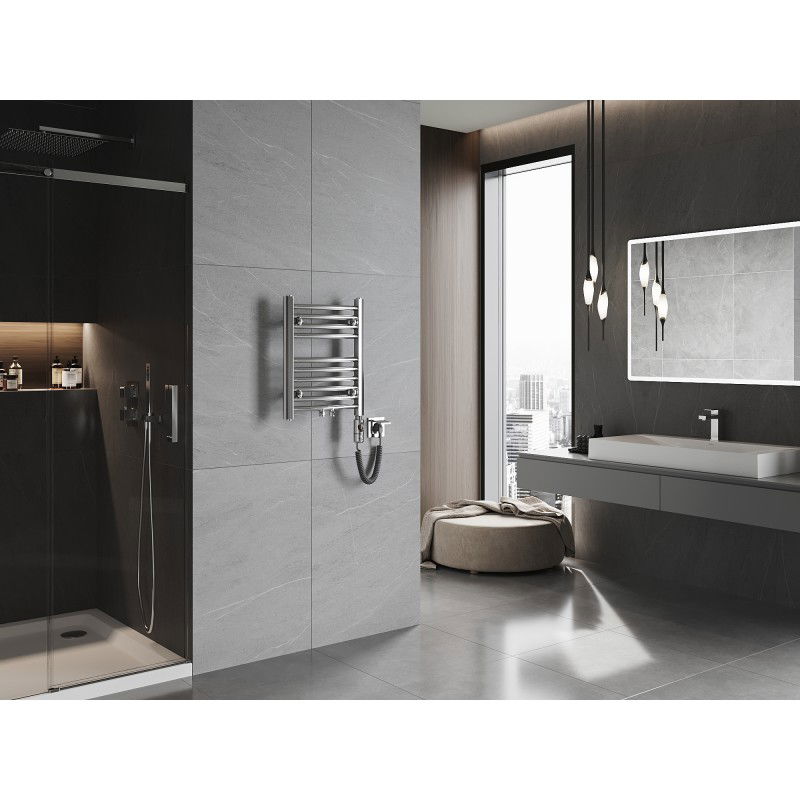 Mexen Ares elektrický radiátor 500 x 400 mm, 300 W, chrom - W102-0500-400-2300-01