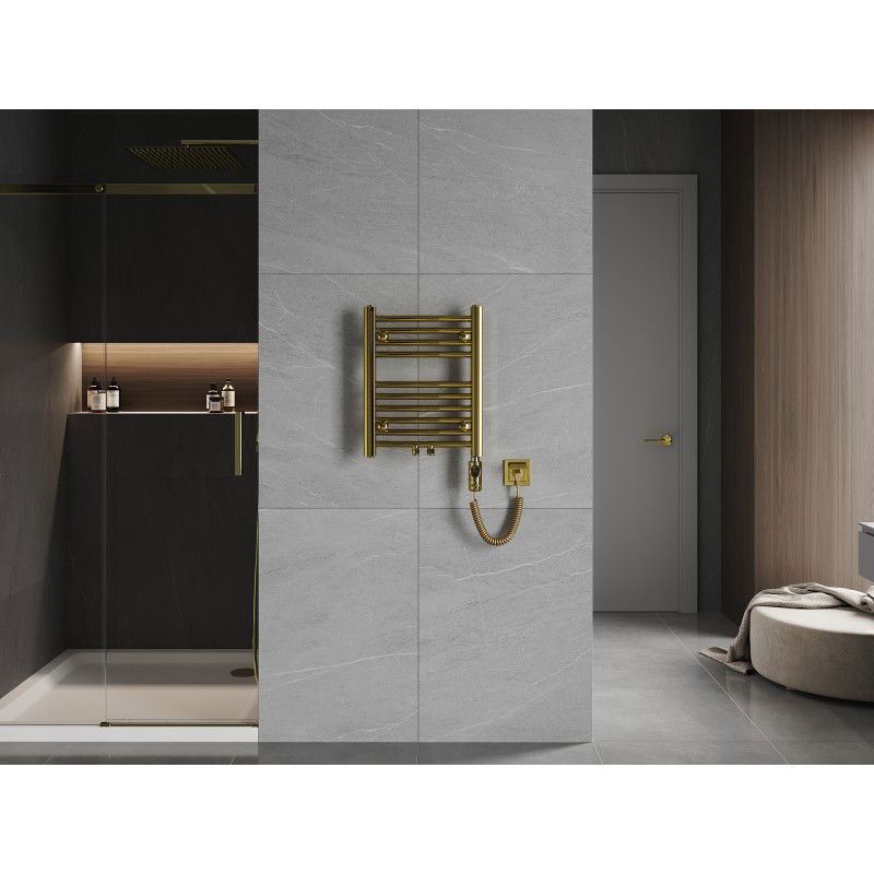 Mexen Ares elektrický radiátor 500 x 400 mm, 300 W, zlatý - W102-0500-400-2300-50