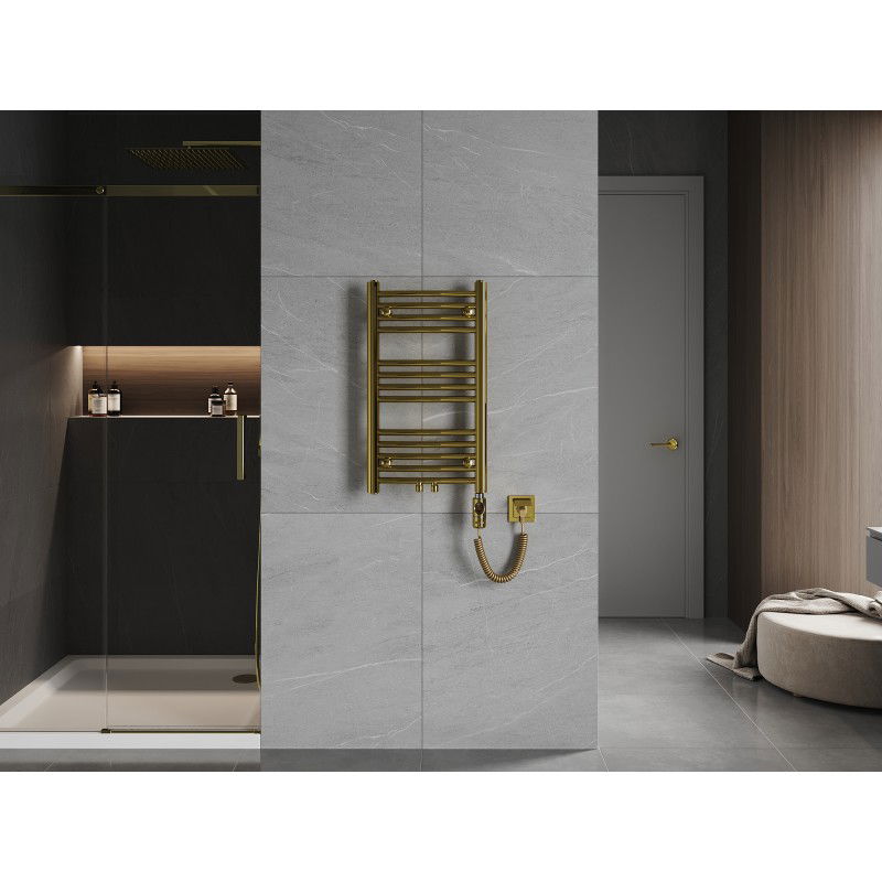 Mexen Ares elektrický radiátor 700 x 400 mm, 300 W, zlatý - W102-0700-400-2300-50