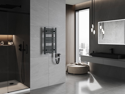 Mexen Ares elektrický radiátor 700 x 400 mm, 300 W, antracit - W102-0700-400-2300-66