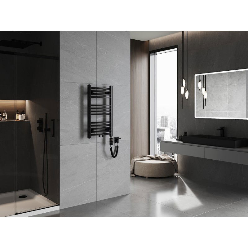 Mexen Ares elektrický radiátor 700 x 400 mm, 300 W, černý - W102-0700-400-2300-70