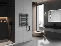 Mexen Ares elektrický radiátor 700 x 500 mm, 300 W, antracit - W102-0700-500-2300-66