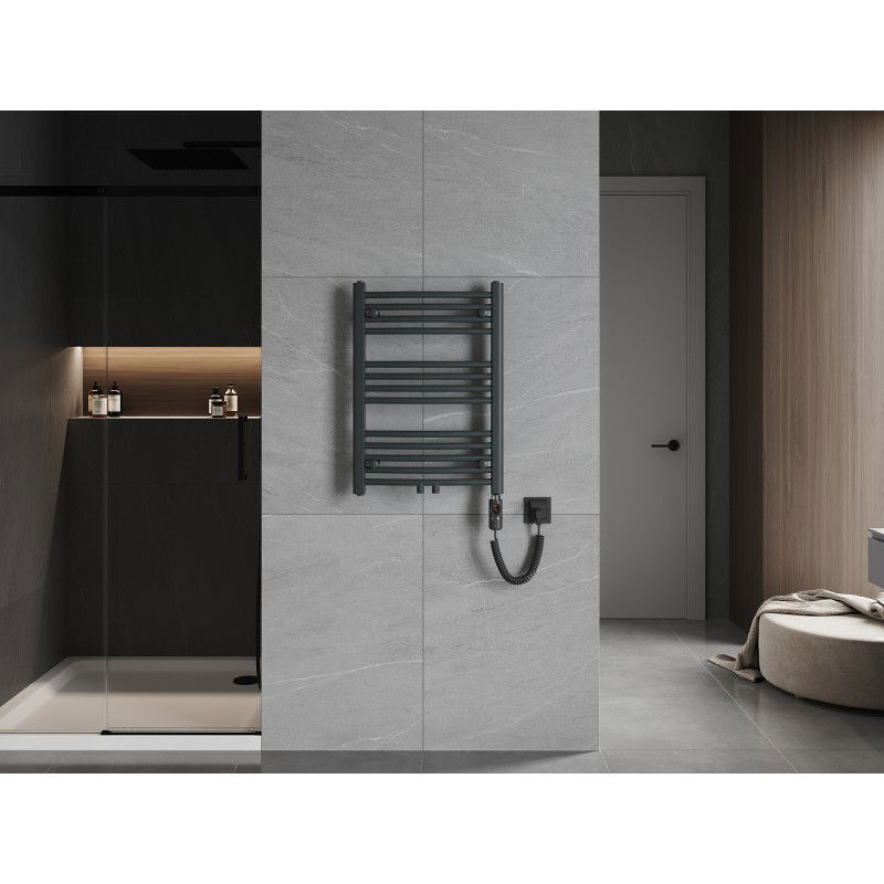 Mexen Ares elektrický radiátor 700 x 500 mm, 300 W, antracit - W102-0700-500-2300-66