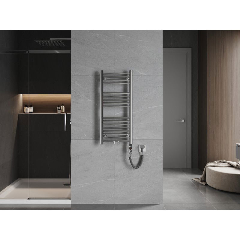 Mexen Ares elektrický radiátor 900 x 400 mm, 300 W, chrom - W102-0900-400-2300-01