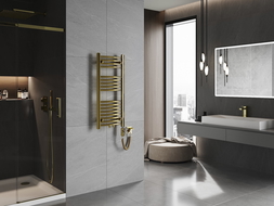 Mexen Ares elektrický radiátor 900 x 400 mm, 300 W, zlatý - W102-0900-400-2300-50