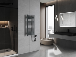 Mexen Ares elektrický radiátor 900 x 400 mm, 300 W, antracit - W102-0900-400-2300-66