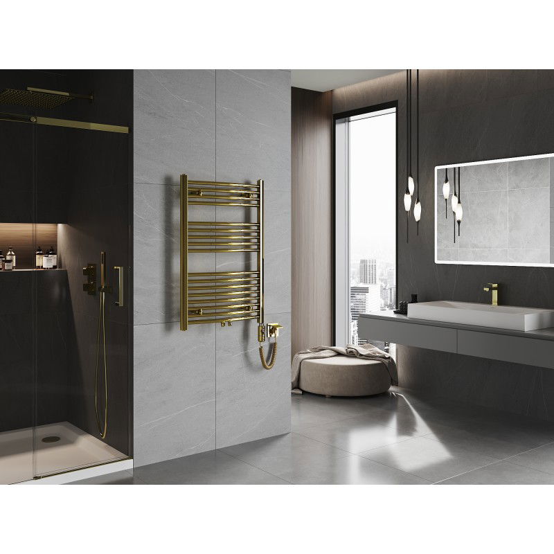 Mexen Ares elektrický radiátor 900 x 600 mm, 300 W, zlatý - W102-0900-600-2300-50