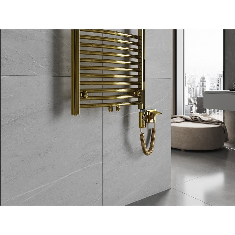 Mexen Ares elektrický radiátor 1200 x 400 mm, 300 W, zlatý - W102-1200-400-2300-50