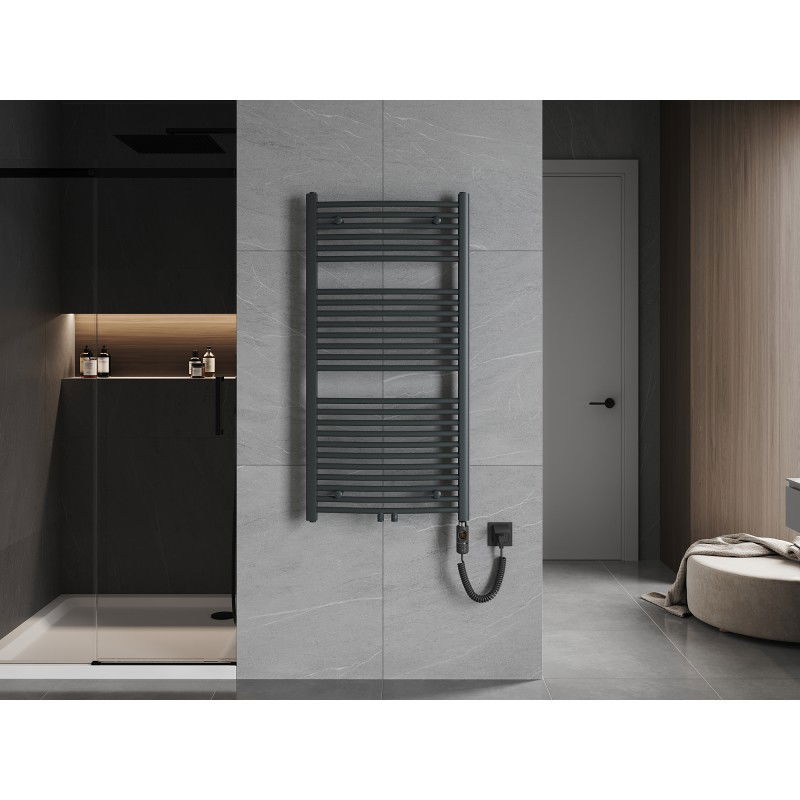 Mexen Ares elektrický radiátor 1200 x 600 mm, 600 W, antracit - W102-1200-600-2600-66