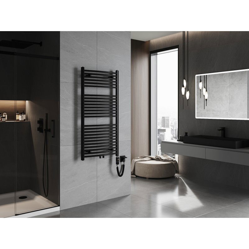 Mexen Ares elektrický radiátor 1200 x 600 mm, 600 W, černý - W102-1200-600-2600-70