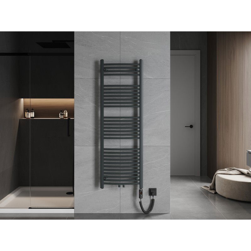 Mexen Ares elektrický radiátor 1500 x 500 mm, 600 W, antracit - W102-1500-500-2600-66