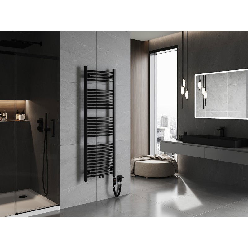 Mexen Ares elektrický radiátor 1500 x 500 mm, 600 W, černý - W102-1500-500-2600-70
