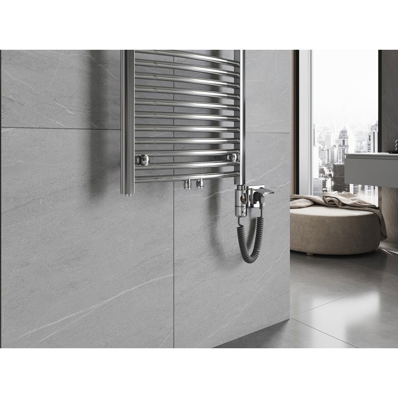 Mexen Ares elektrický radiátor 1500 x 600 mm, 600 W, chrom - W102-1500-600-2600-01