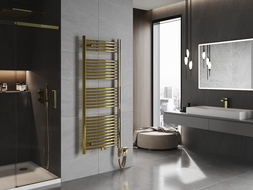 Mexen Ares elektrický radiátor 1500 x 600 mm, 600 W, zlatý - W102-1500-600-2600-50