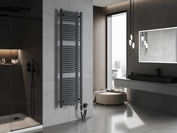 Mexen Ares elektrický radiátor 1800 x 500 mm, 900 W, antracit - W102-1800-500-2900-66