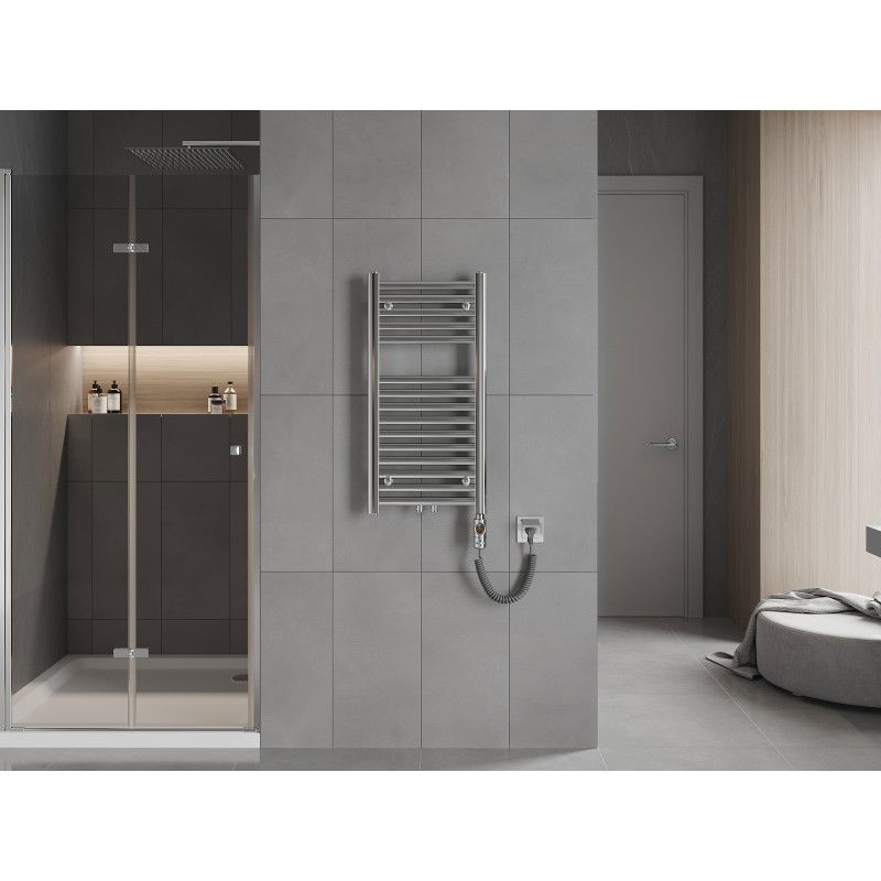 Mexen Hades elektrický radiátor 800 x 400 mm, 300 W, chrom - W104-0800-400-2300-01