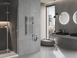 Mexen Hades elektrický radiátor 800 x 400 mm, 300 W, chrom - W104-0800-400-2300-01