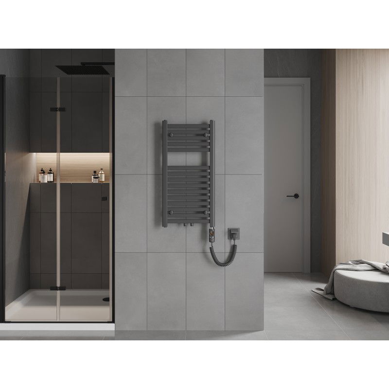 Mexen Hades elektrický radiátor 800 x 400 mm, 300 W, antracit - W104-0800-400-2300-66