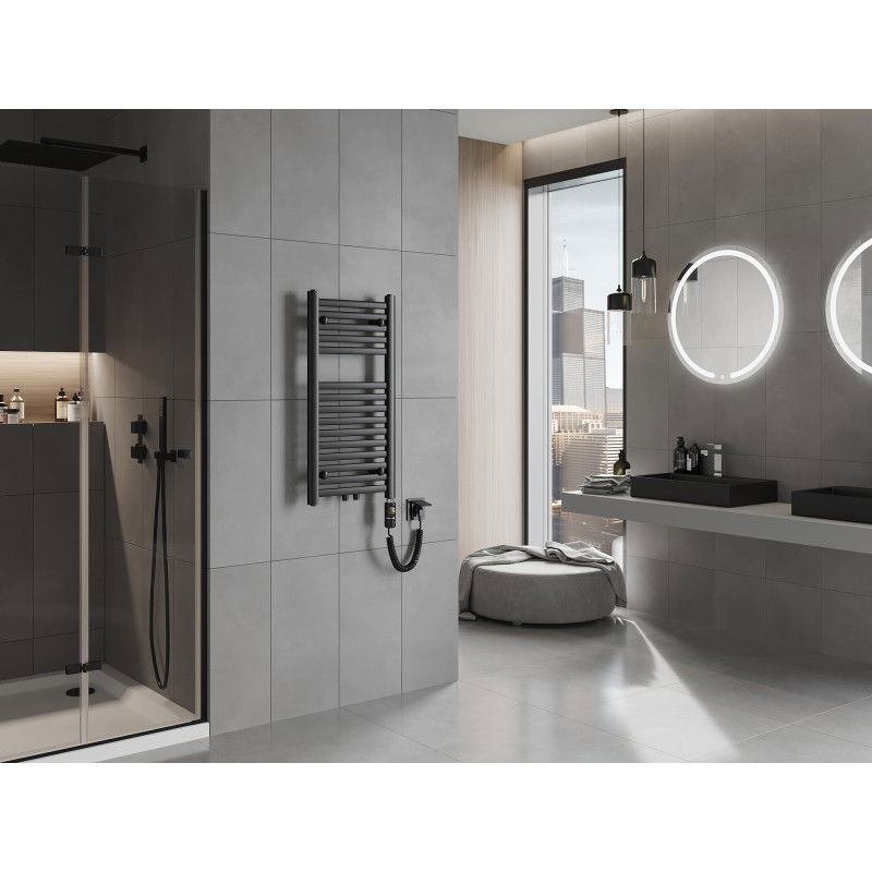 Mexen Hades elektrický radiátor 800 x 400 mm, 300 W, černý - W104-0800-400-2300-70