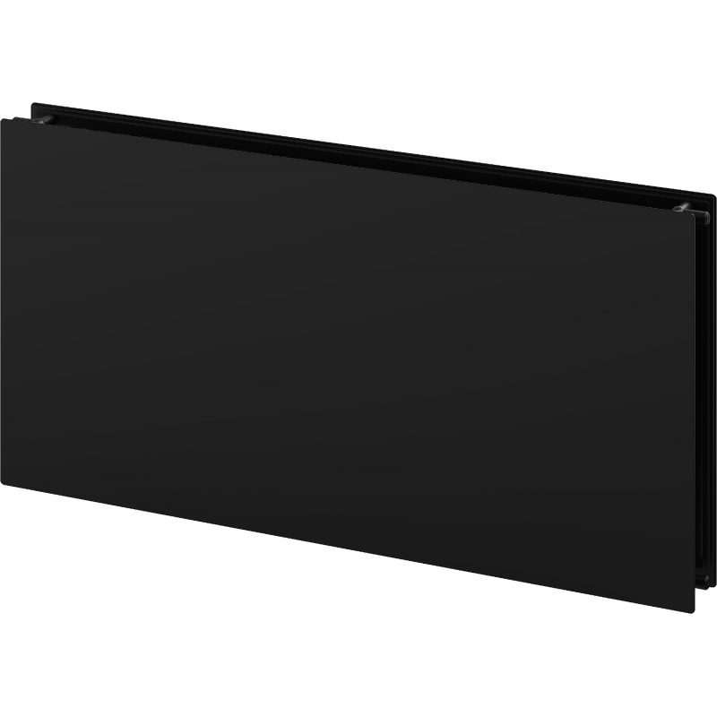 Mexen CHF20 Hygiene Flat deskový radiátor 300 x 800 mm, boční připojení, 454 W, černý - W420HF-030-080-70