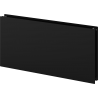 Mexen CHF20 Hygiene Flat deskový radiátor 300 x 1200 mm, boční připojení, 682 W, černý - W420HF-030-120-70