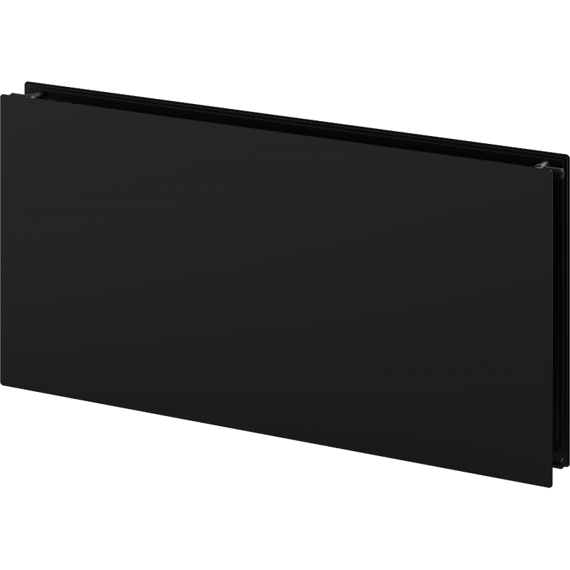 Mexen CHF20 Hygiene Flat deskový radiátor 400 x 800 mm, boční připojení, 575 W, černý - W420HF-040-080-70