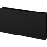 Mexen CHF20 Hygiene Flat deskový radiátor 400 x 2000 mm, boční připojení, 1438 W, černý - W420HF-040-200-70