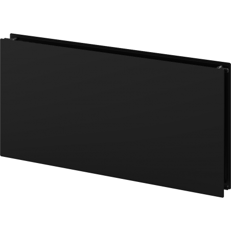 Mexen CHF20 Hygiene Flat deskový radiátor 500 x 400 mm, boční připojení, 345 W, černý - W420HF-050-040-70