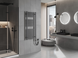 Mexen Hades elektrický radiátor 1200 x 500 mm, 600 W, antracitový - W104-1200-500-2600-66