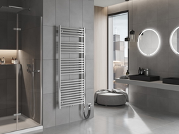 Mexen Hades elektrický radiátor 1500 x 600 mm, 600 W, chrom - W104-1500-600-2600-01