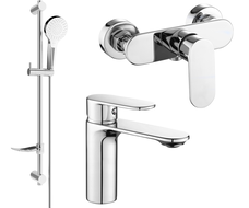 Mexen Milo DF05 sprchová sada, chrom - 71304DF05-00