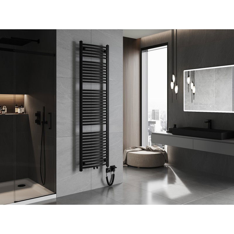 Mexen Ares elektrický radiátor 1800 x 500 mm, 900 W, černý - W102-1800-500-6900-70