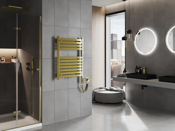 Mexen Uran elektrický radiátor 800 x 600 mm, 300 W, zlatý - W105-0800-600-2300-50