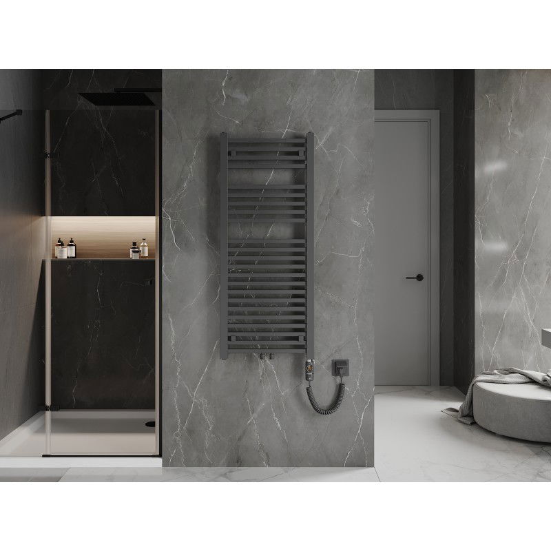 Mexen Pluton elektrický radiátor 1200 x 500 mm, 600 W, antracit - W106-1200-500-2600-66