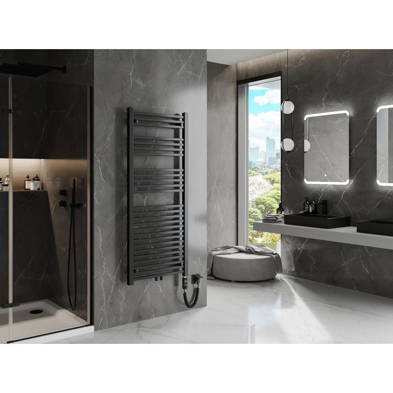 Mexen Pluton elektrický radiátor 1450 x 600 mm, 900 W, černý - W106-1450-600-2900-70