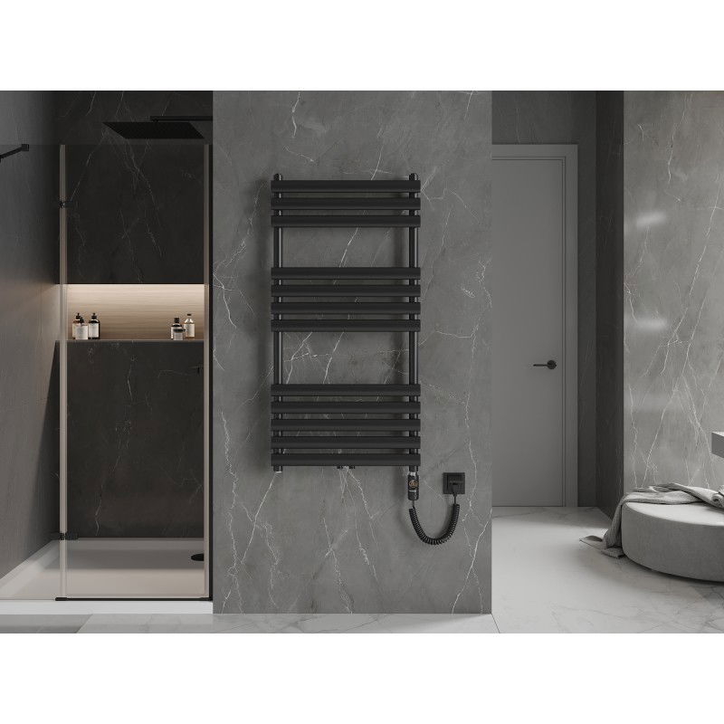 Mexen Jowisz elektrický radiátor 1200 x 600 mm, 600 W, černý - W107-1200-600-2600-70