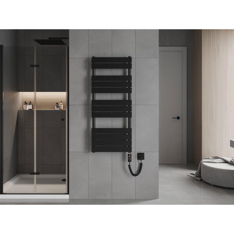 Mexen Ceres elektrický radiátor 1200 x 500 mm, 600 W, černý - W111-1200-500-2600-70