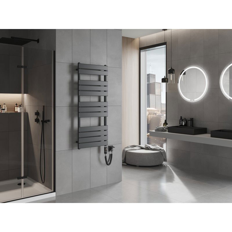 Mexen Ceres elektrický radiátor 1200 x 500 mm, 600 W, antracit - W111-1200-500-2600-66