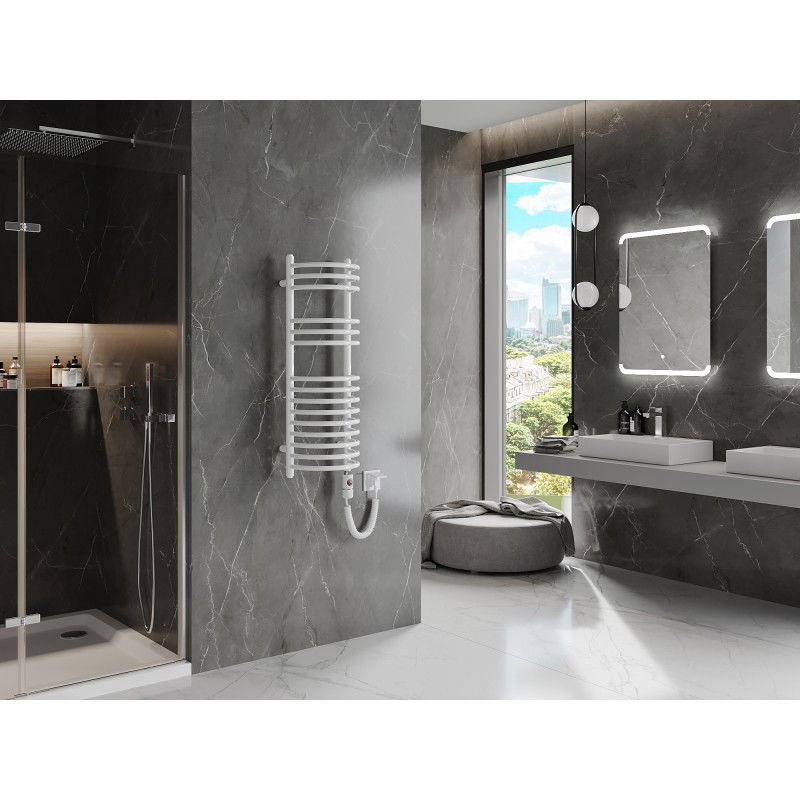 Mexen Eros elektrický radiátor 900 x 318 mm, 300 W, bílý - W112-0900-318-2300-20