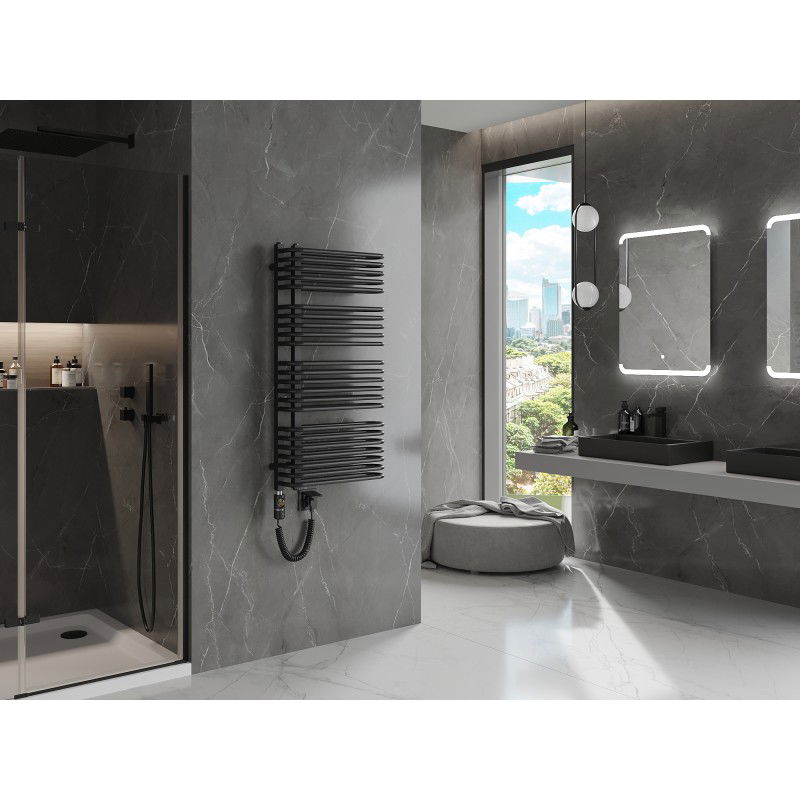 Mexen Amor elektrický radiátor 1000 x 500 mm, 900 W, černý - W120-1000-500-2900-70