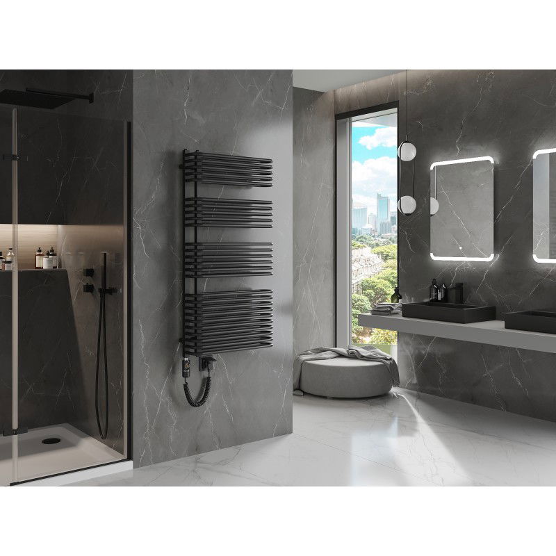 Mexen Amor elektrický radiátor 1200 x 600 mm, 900 W, černý - W120-1200-600-2900-70