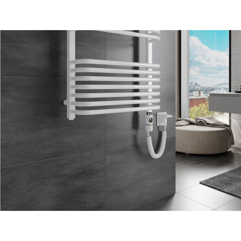 Mexen Apollo elektrický radiátor 1210 x 550 mm, 600 W, bílý - W117-1210-550-2600-20