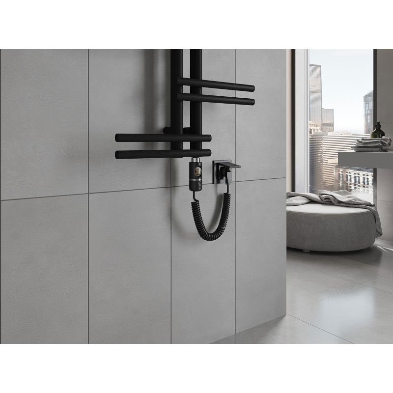 Mexen Jari elektrický radiátor 1005 x 550 mm, 300 W, černý - W115-1005-550-2300-70