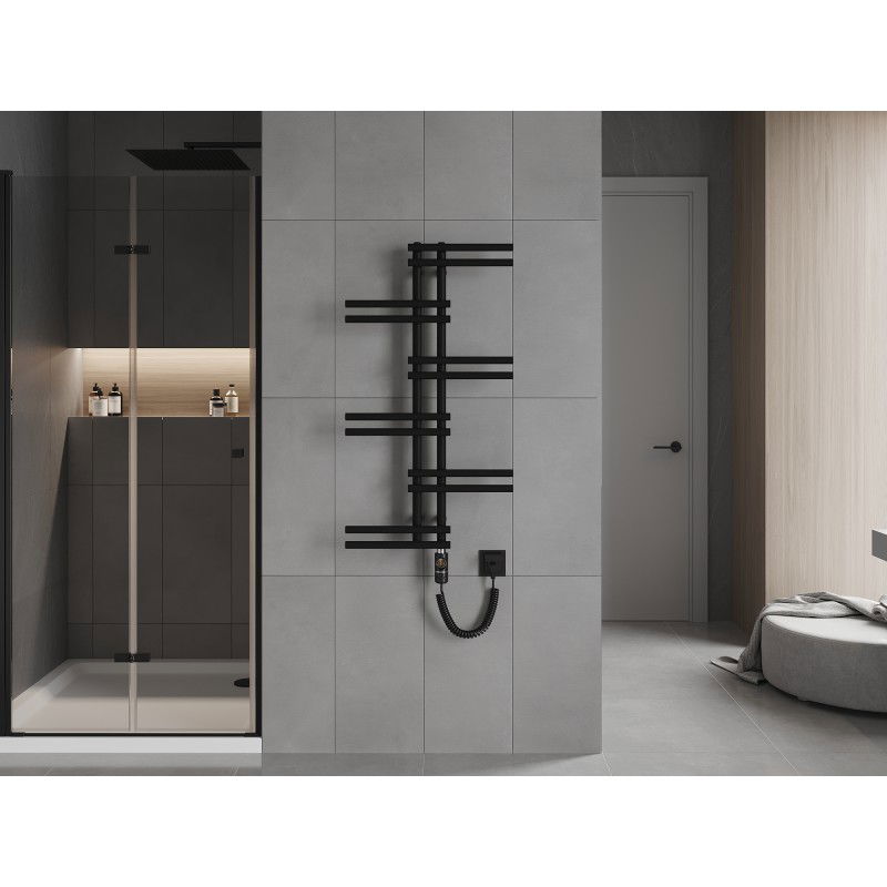 Mexen Jari elektrický radiátor 1005 x 550 mm, 300 W, černý - W115-1005-550-2300-70